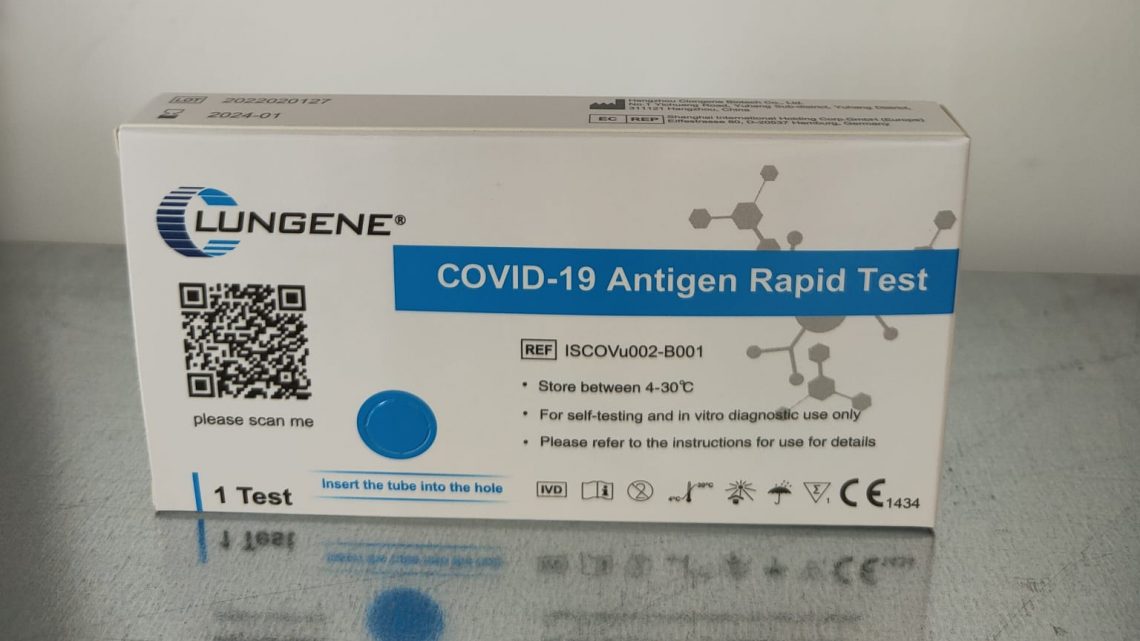 Covid-19 antigen rapid test clungene