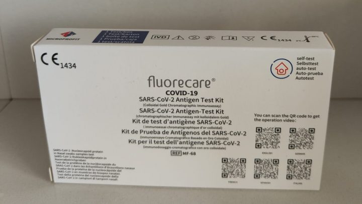 fluorecare covid-19 test singolo tampone